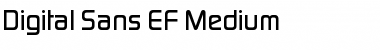 Digital Sans EF Font