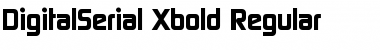 DigitalSerial-Xbold Font