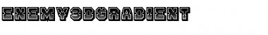 Download Enemy 3D Gradient Font Download Enemy 3D Gradient Font