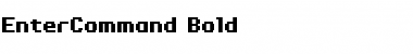 EnterCommand Bold Font