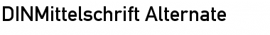 DINMittelschrift-Alternate Regular Font
