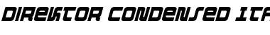Download Direktor Condensed Italic Font