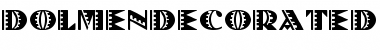 DolmenDecorated Regular Font