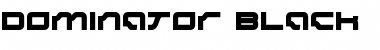 Dominator Black Font