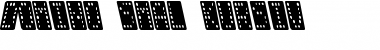 Domino smal kursiv Regular Font