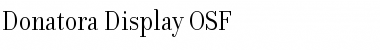 Donatora Display OSF Regular Font
