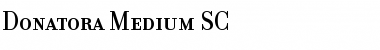 Donatora Medium SC Regular Font