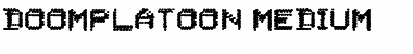 DoomPlatoon Font