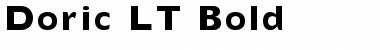 Doric LT Bold Regular Font