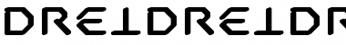 DreiDreiDrei-Black Regular Font