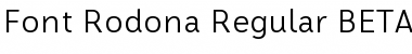 Font_Rodona Regular Font