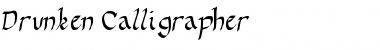 Download Drunken Calligrapher Font