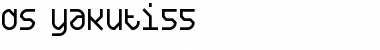 DS Yakuti55 Regular Font