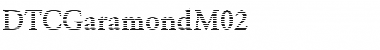 DTCGaramondM02 Regular Font