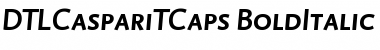 DTLCaspariTCaps Font