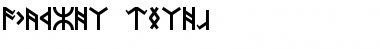 Dwarven Runes Normal Font