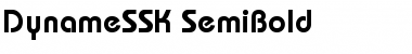 DynameSSK SemiBold Font