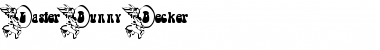 EasterBunny Becker Normal Font