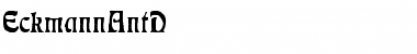 Download EckmannAntD Font Download EckmannAntD Font