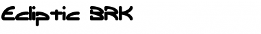 Ecliptic (BRK) Regular Font