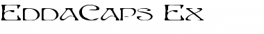 EddaCaps Ex Regular Font