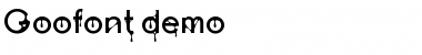 Goofont Regular Font