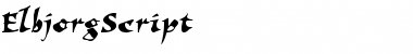 Download Elbjorg Font Download Elbjorg Font