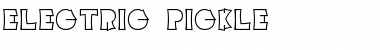 Electric Pickle Regular Font