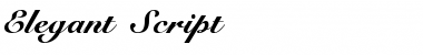 Download Elegant-Script Font