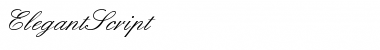 Download ElegantScript Font Download ElegantScript Font