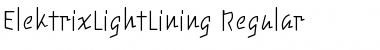 ElektrixLightLining Font