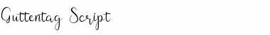 Download Guttentag Font Download Guttentag Font
