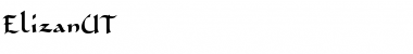 Download ElizanUT Font Download ElizanUT Font