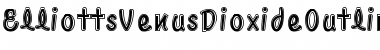 Download ElliottsVenusDioxideOutlined Font Download ElliottsVenusDioxideOutlined Font