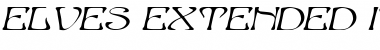 Elves-Extended Font