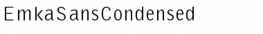 EmkaSansCondensed Regular Font