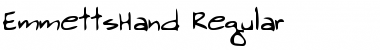 EmmettsHand Regular Font EmmettsHand Regular Font