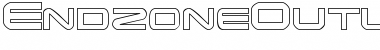 EndzoneOutline Black Font