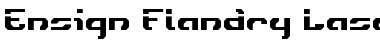 Download Ensign Flandry Laser Font