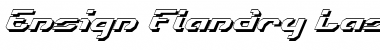 Ensign Flandry LasShad Italic LasShad Italic Font