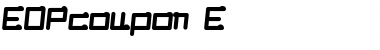 EOPcoupon Font