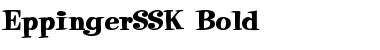 EppingerSSK Font