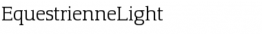 EquestrienneLight Font