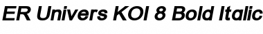 ER Univers KOI-8 Font