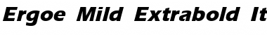 Ergoe-Mild Extrabold Font