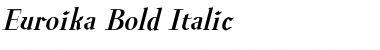 Euroika Bold Italic