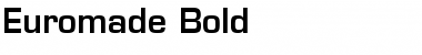 Euromade Bold Font
