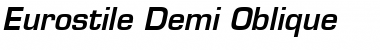 Eurostile-Demi DemiItalic