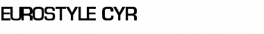 EUROSTYLE_CYR Regular Font