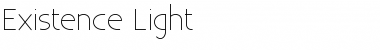 Download Existence Light Font Download Existence Light Font